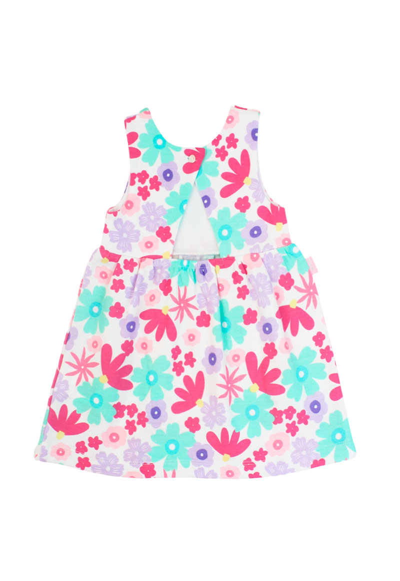 VESTIDO NIÑA HOLIDAY 2610211 BLANCO - 2