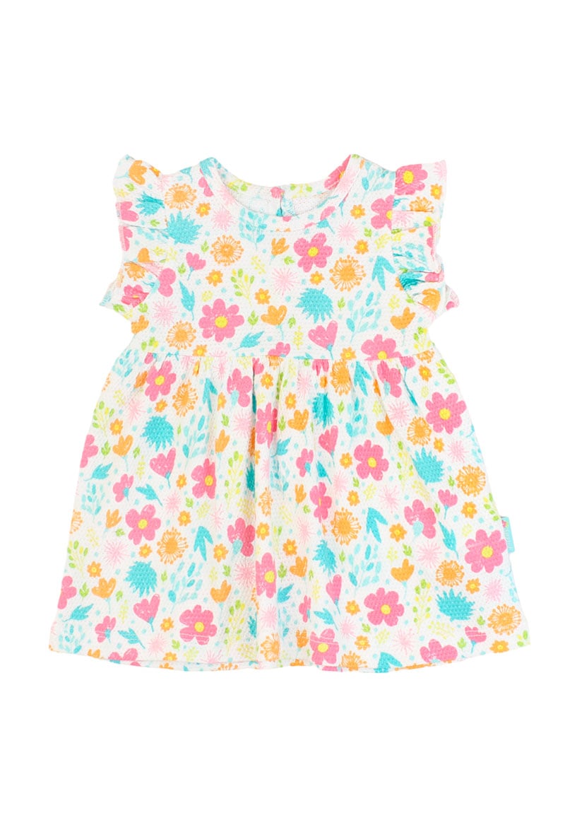 VESTIDO NIÑA HOLIDAY 2610133 TURQUESA CLARO - 1