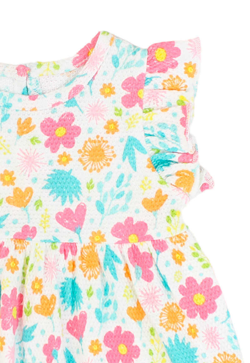 VESTIDO NIÑA HOLIDAY 2610133 TURQUESA CLARO - 3
