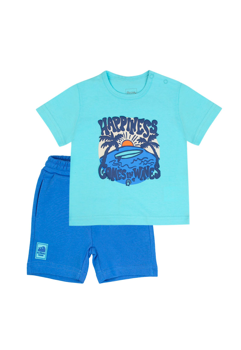 CONJUNTO NIÑO WAVES 2610169 NARANJO - 1