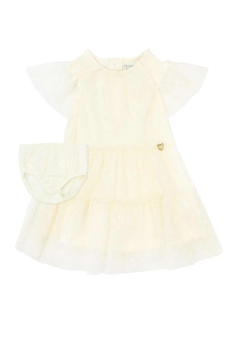 VESTIDO NIÑA MUST HAVE 2610213 CORAL CLARO - 1