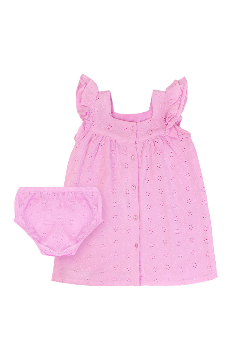 VESTIDO NIÑA ESSENCE 2610206 MALVA - 2