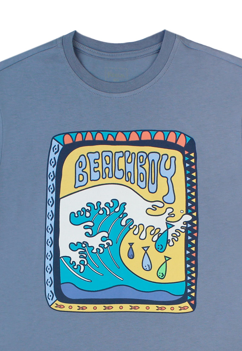 POLERA NIÑO HOLIDAY 2610238 DENIM - 3