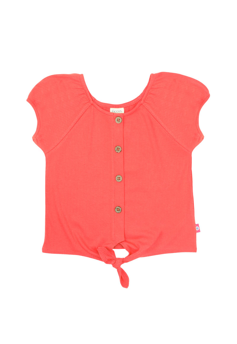 POLERA NIÑA SPIRIT 2610282 CORAL - 1
