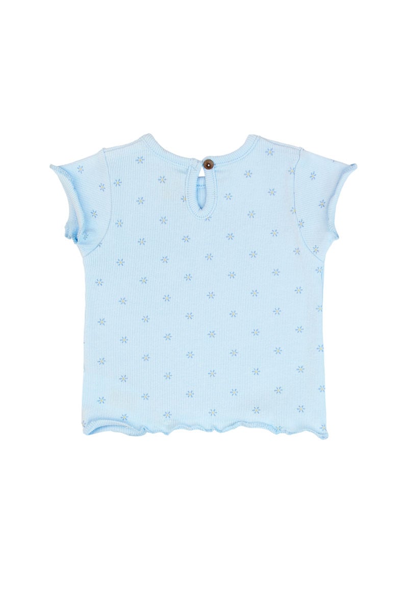 POLERA NIÑA ESSENCE 2610178 CELESTE - 2