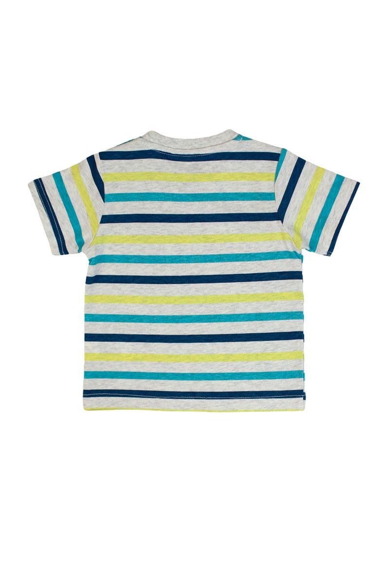 POLERA NIÑO HOLIDAY 2610148 GRIS MELANGE - 2