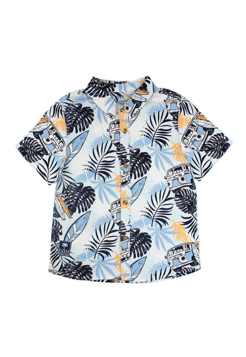 CAMISA NIÑO HOLIDAY 2610254 ESMERALDA CLARO - 1