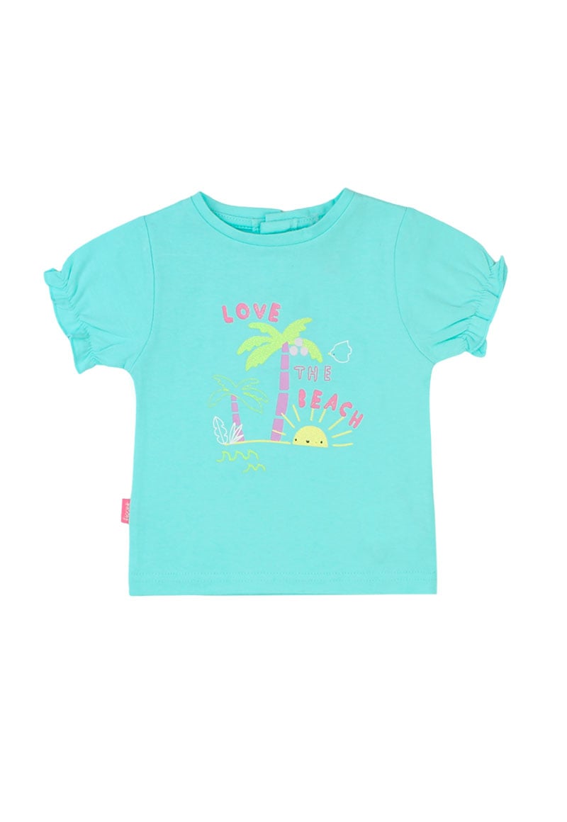 POLERA NIÑA HOLIDAY 2610188 TURQUESA - 1