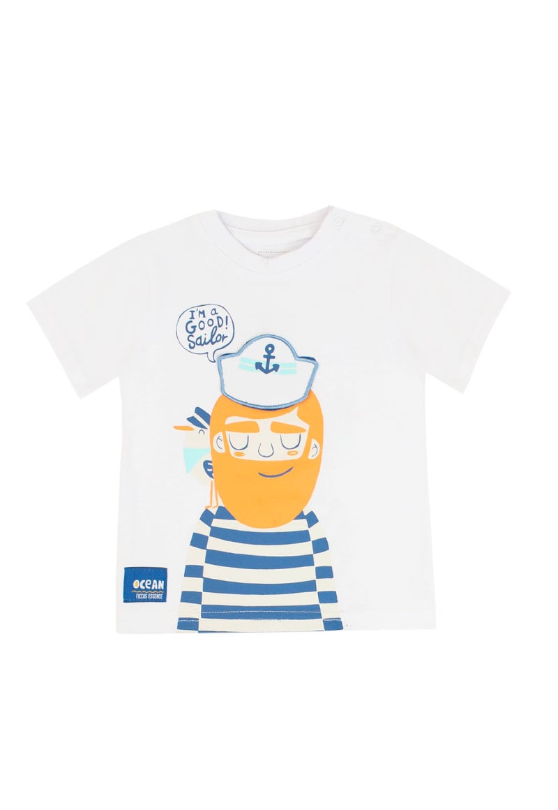 POLERA NIÑO ESSENCE 2610138 CELESTE - 1