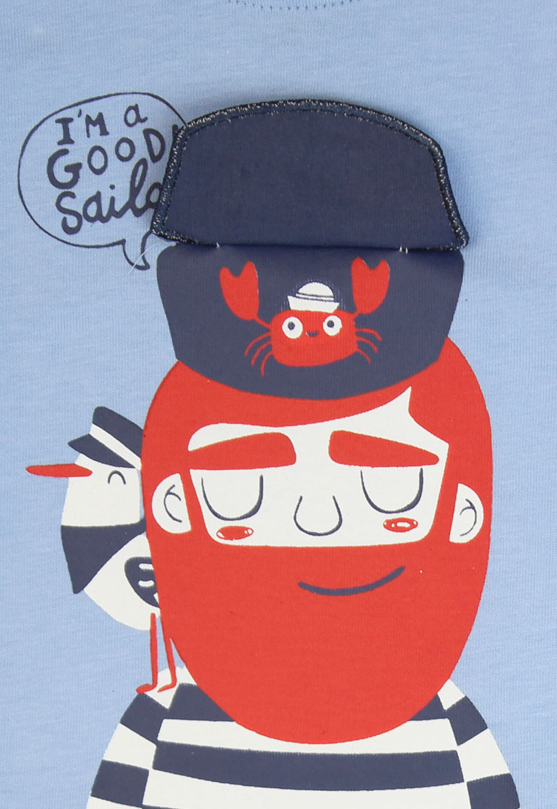 POLERA NIÑO ESSENCE 2610138 CELESTE - 3