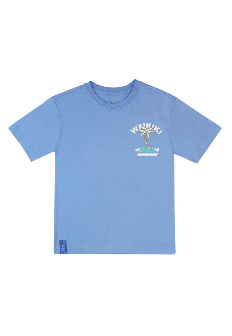 POLERA NIÑO HOLIDAY 2610243 TURQUESA CLARO - 1