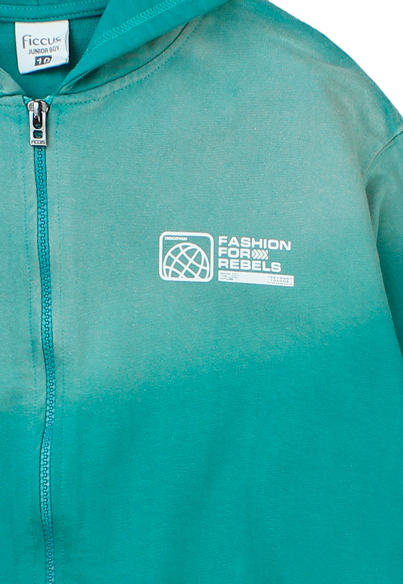 POLERON NIÑO ESSENCE 2610360 VERDE - 3