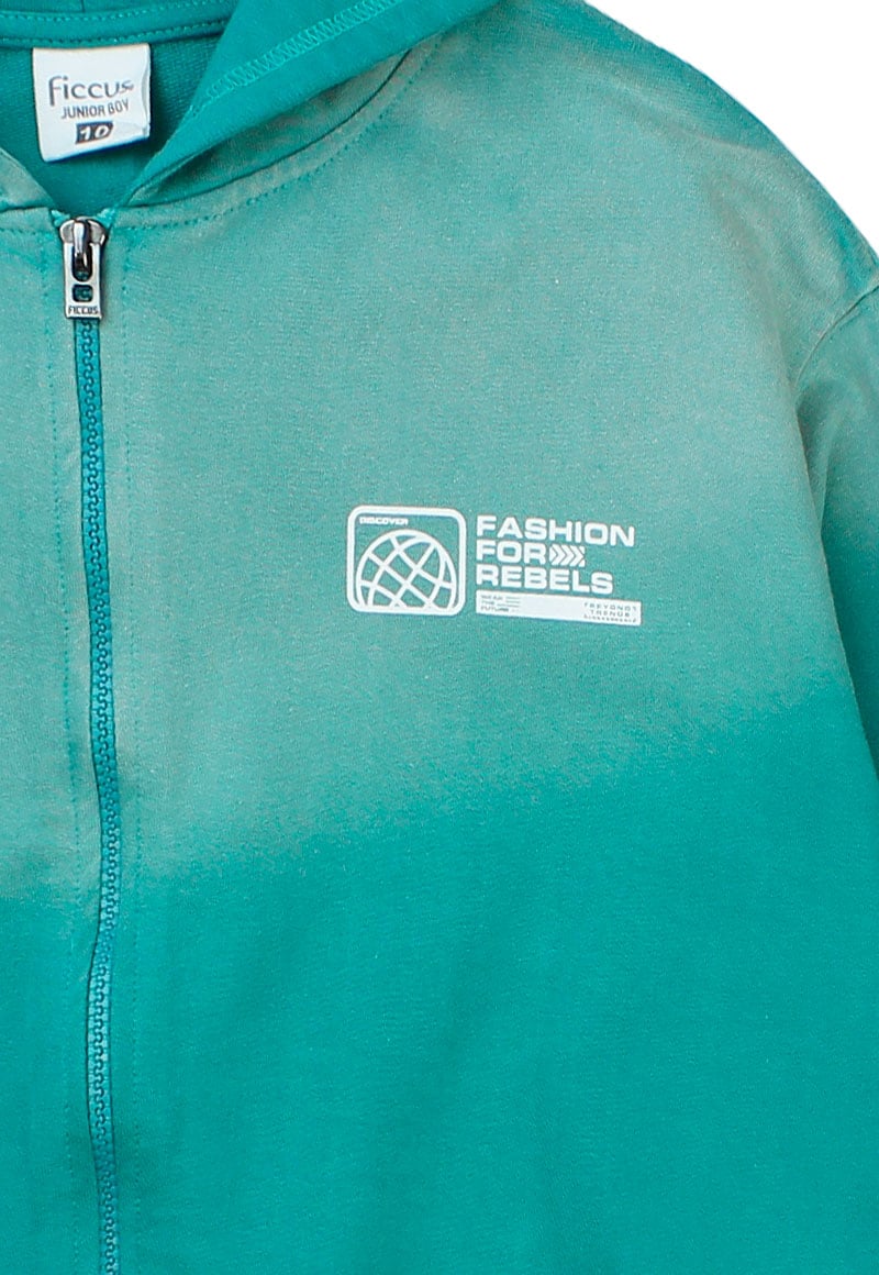 POLERON NIÑO ESSENCE 2610360 VERDE - 3