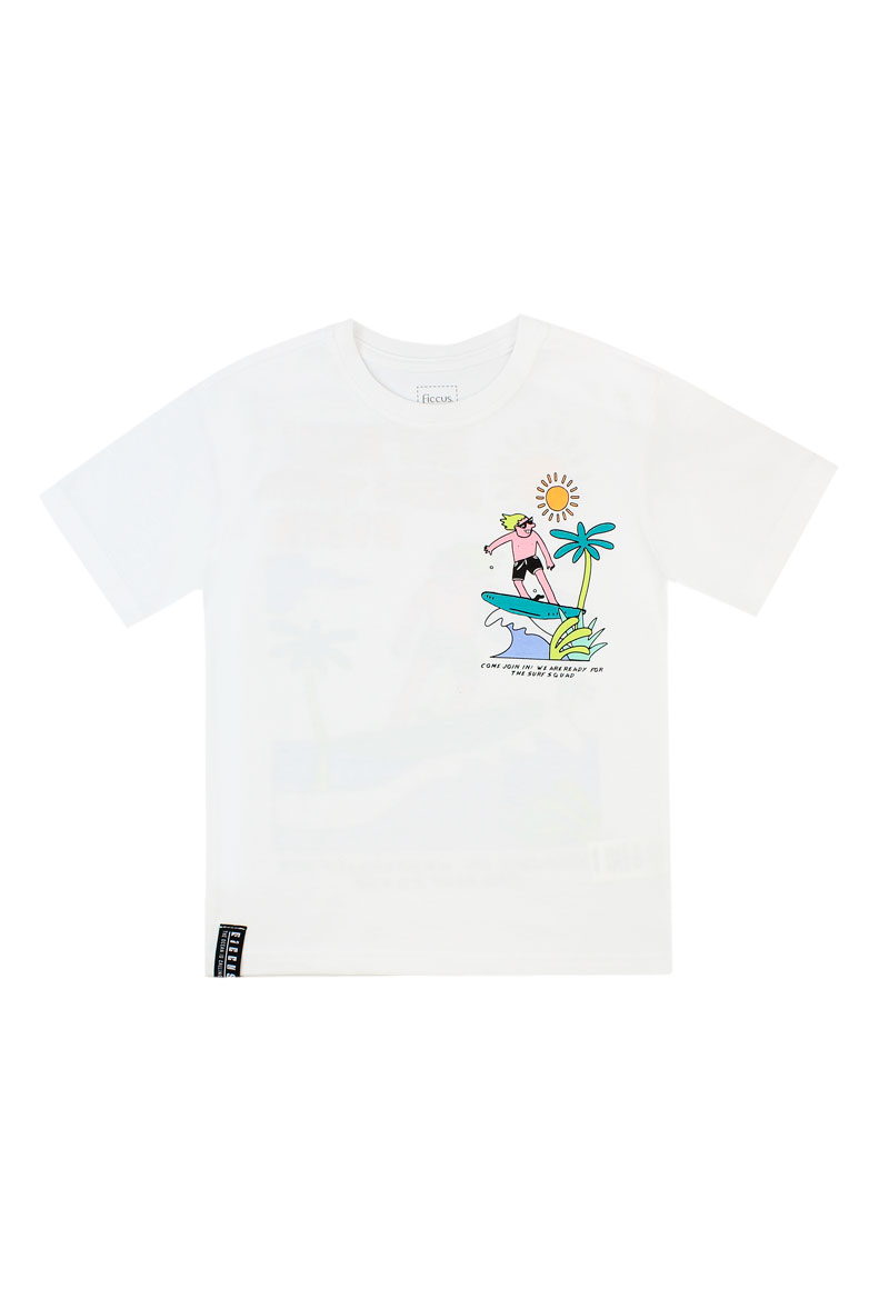 POLERA NIÑO HOLIDAY 2610236 VERDE - 1