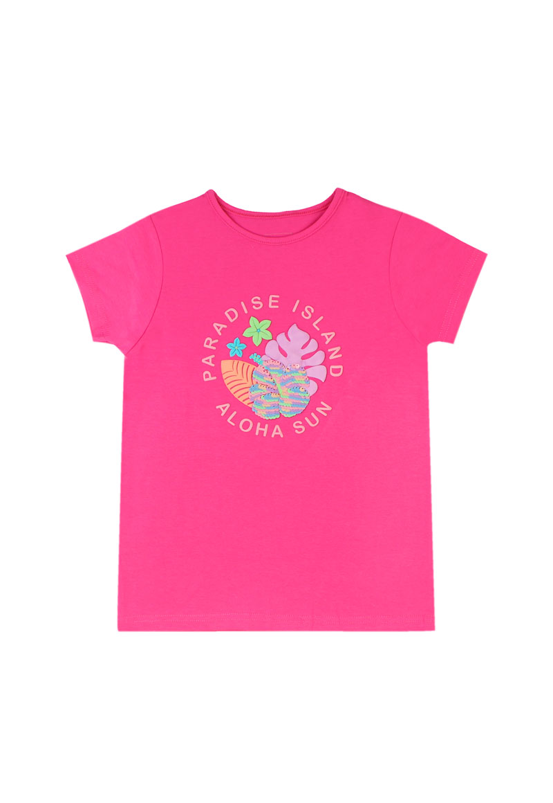 POLERA NIÑA HOLIDAY 2610288 FUCSIA - 1