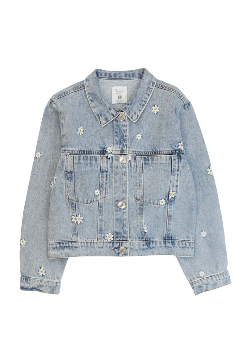 CHAQUETA NIÑA ESSENCE 2610336 CELESTE - 1