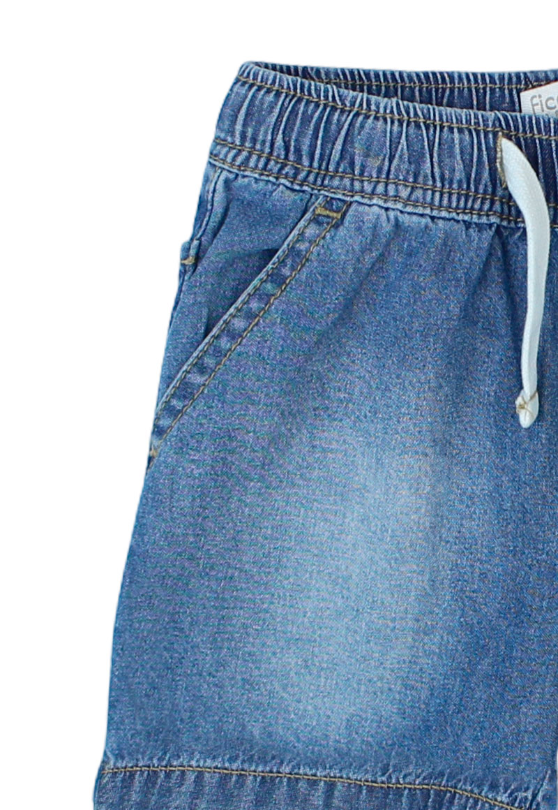 SHORT NIÑO SPIRIT 2610159 AZUL - 3