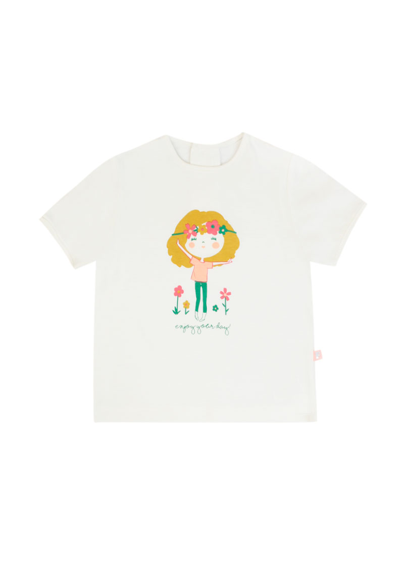 POLERA NIÑA ESSENCE 2610179 VERDE - 1