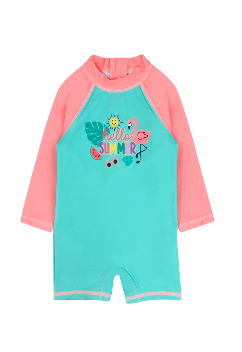 TRAJE DE BAÑO NIÑA SPIRIT 2610221 MENTA - 1