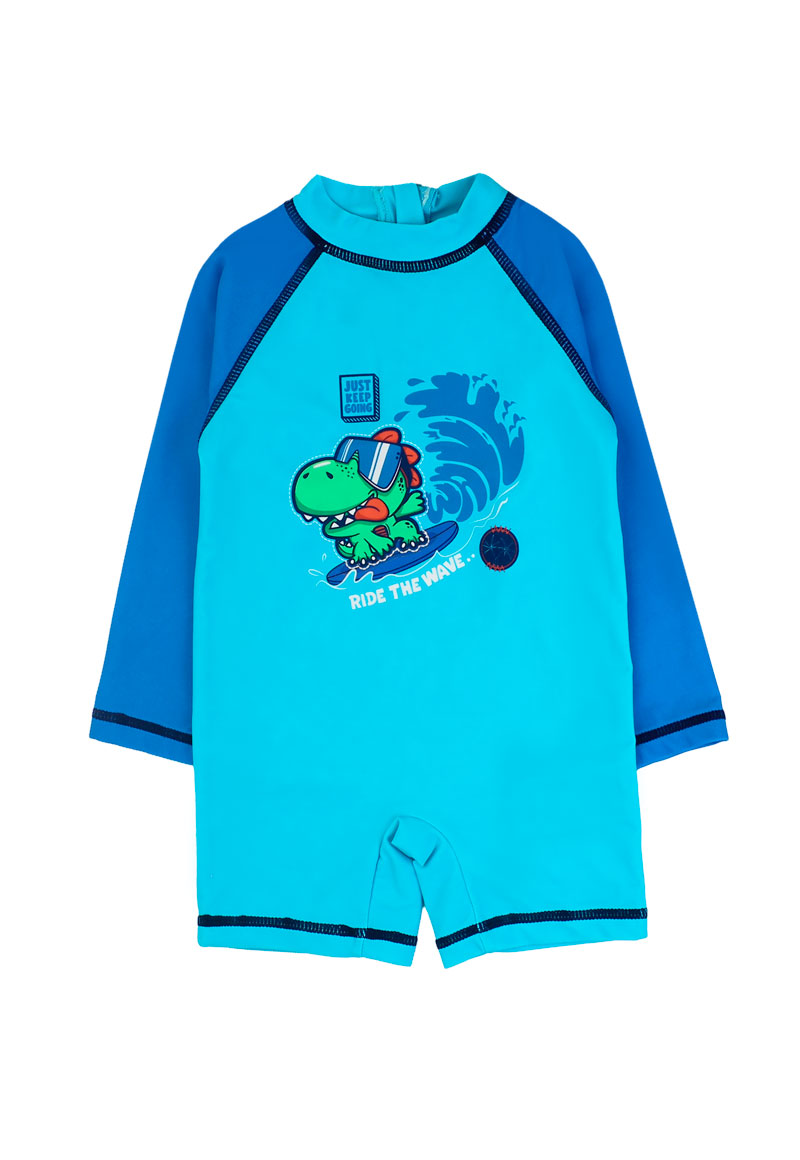 TRAJE DE BAÑO NIÑO WAVES 2610172 ESMERALDA - 1