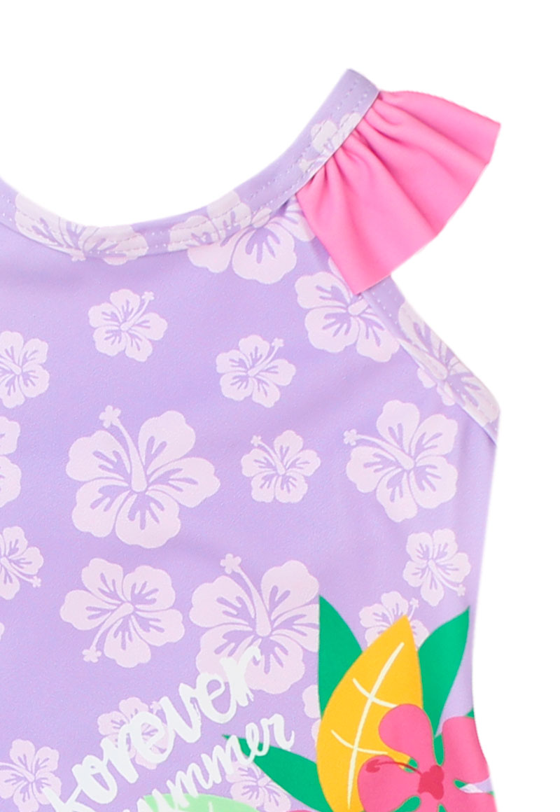 TRAJE DE BAÑO NIÑA SPIRIT 2610219 LILA - 3