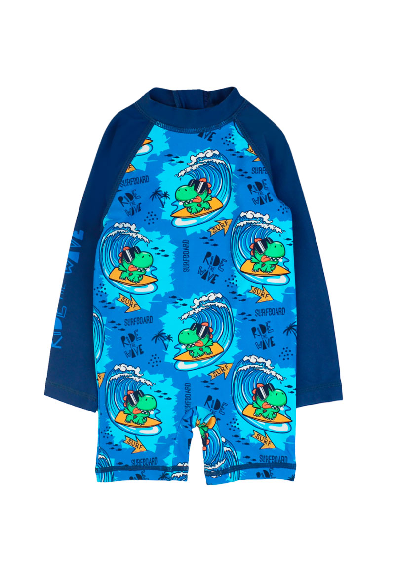 TRAJE DE BAÑO NIÑO WAVES 2610171 AZULINO - 1