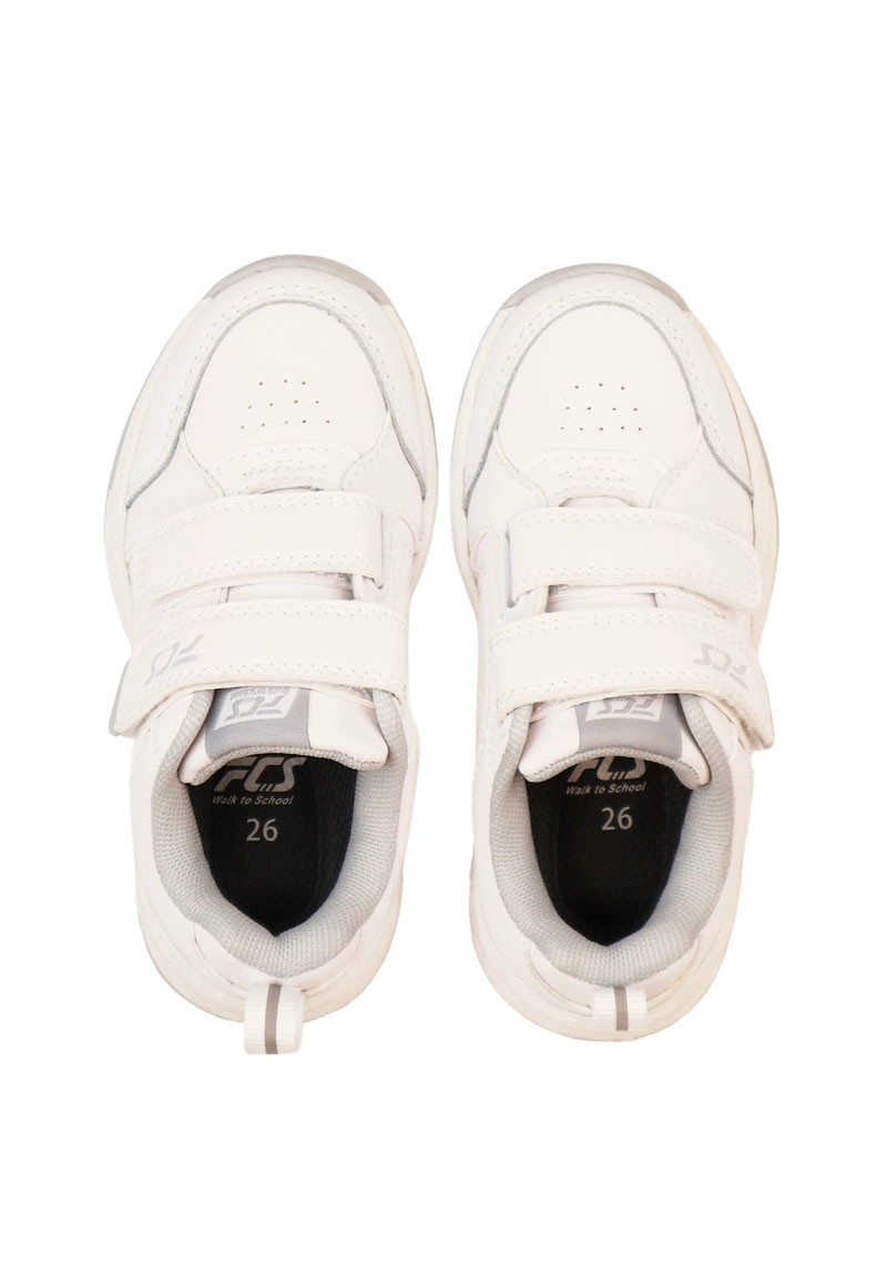 ZAPATILLA UNISEX ESCOLAR 2620917 BLANCO/GRIS - 2