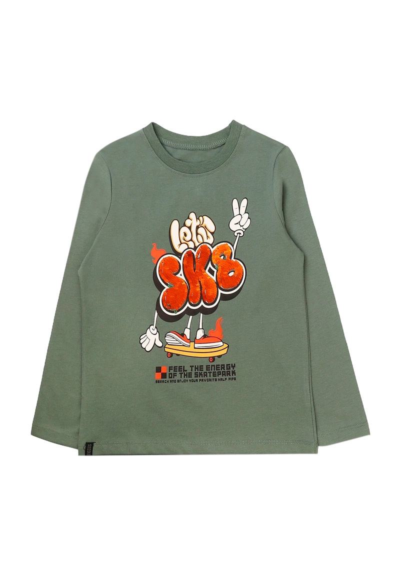 POLERA NIÑO DAY TO DAY 2620725 VERDE - 1