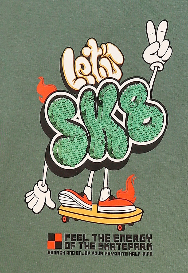 POLERA NIÑO DAY TO DAY 2620725 VERDE - 3