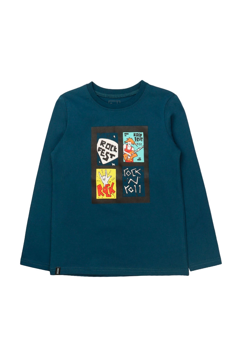 POLERA NIÑO DAY TO DAY 2620724 LADRILLO - 1