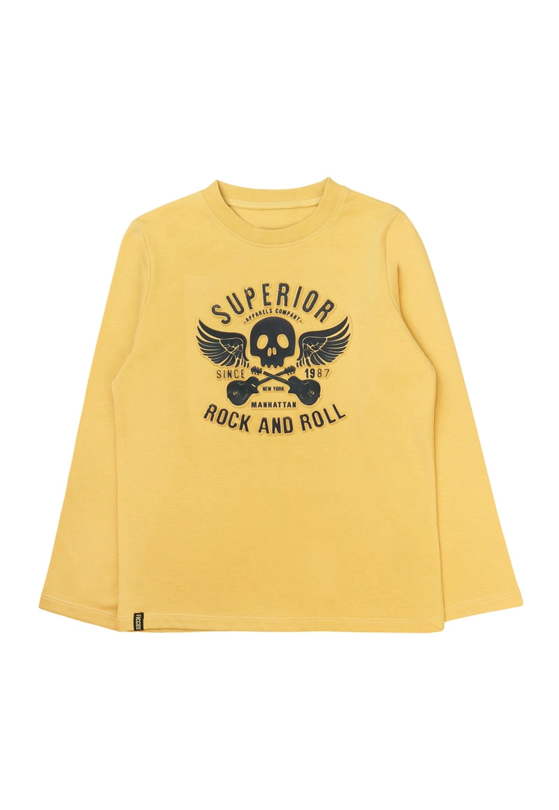 POLERA NIÑO DAY TO DAY 2620726 AMARILLO - 1