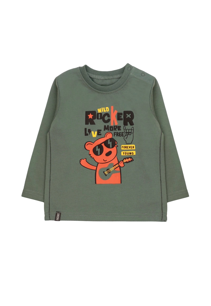 POLERA NIÑO DAY TO DAY 2620701 VERDE - 1