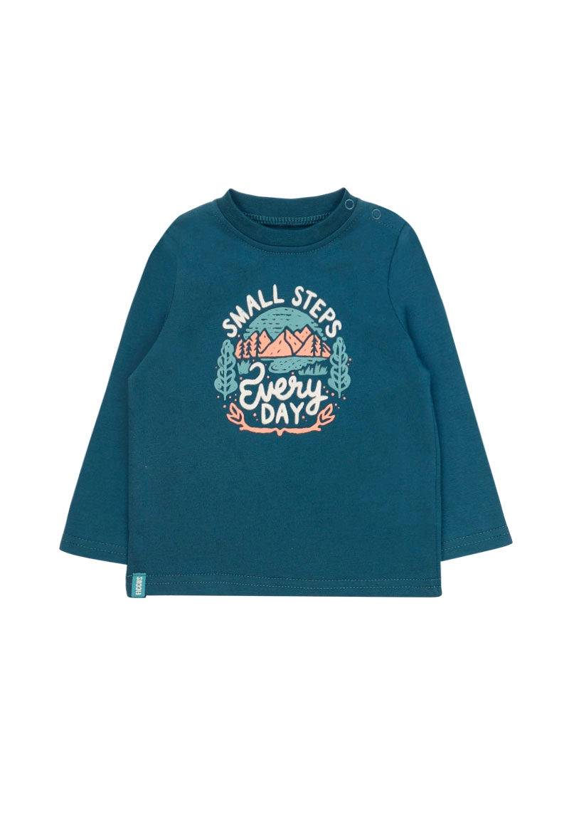 POLERA NIÑO DAY TO DAY 2620700 ESMERALDA OSCURO - 1