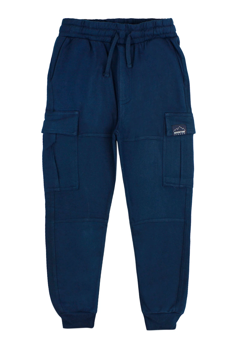 PANTALON BUZO NIÑO ADVENTURE 2620346 AZUL - 1