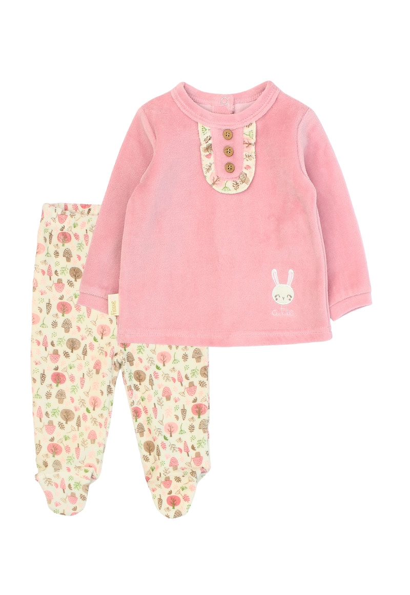 CONJUNTO NIÑA BUNNY 2620123 CRUDO - 1