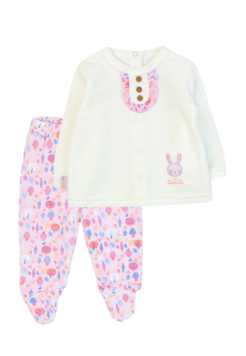 CONJUNTO NIÑA BUNNY 2620123 CRUDO - 1