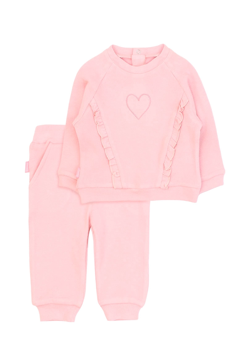 CONJUNTO NIÑA HEART 2620120 BEIGE - 1