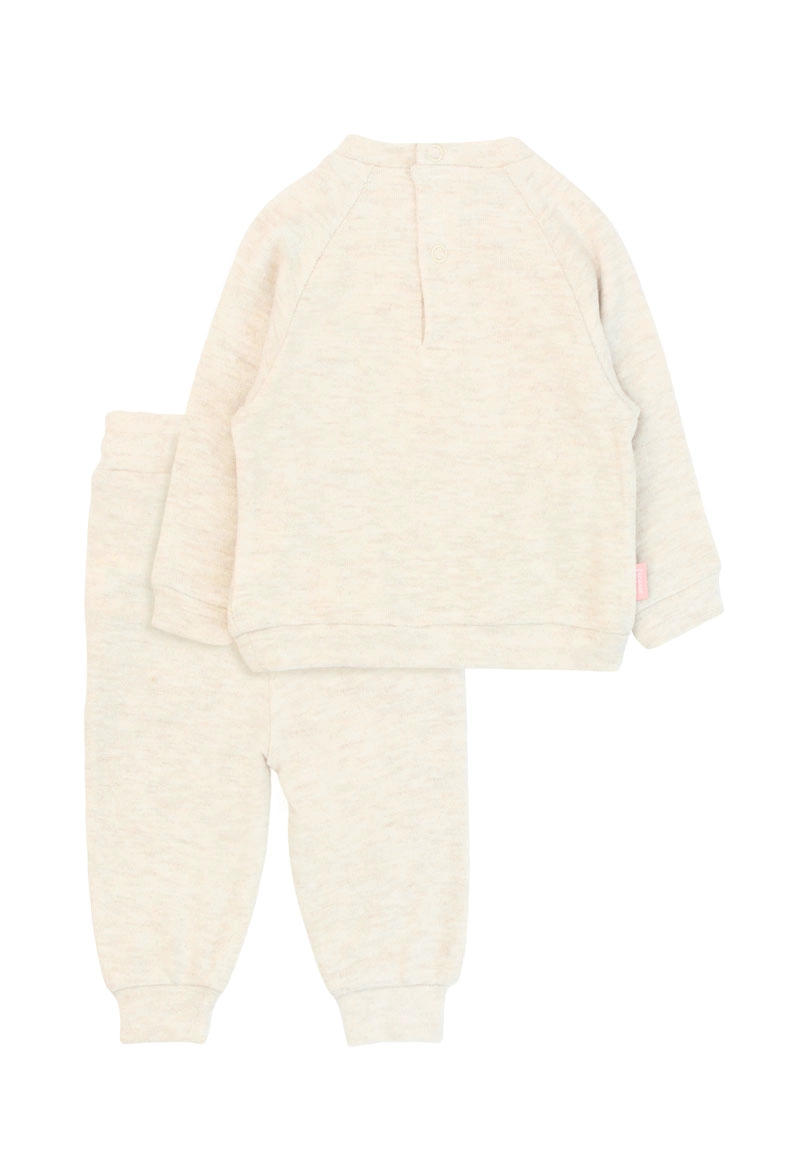 CONJUNTO NIÑA HEART 2620120 BEIGE - 2