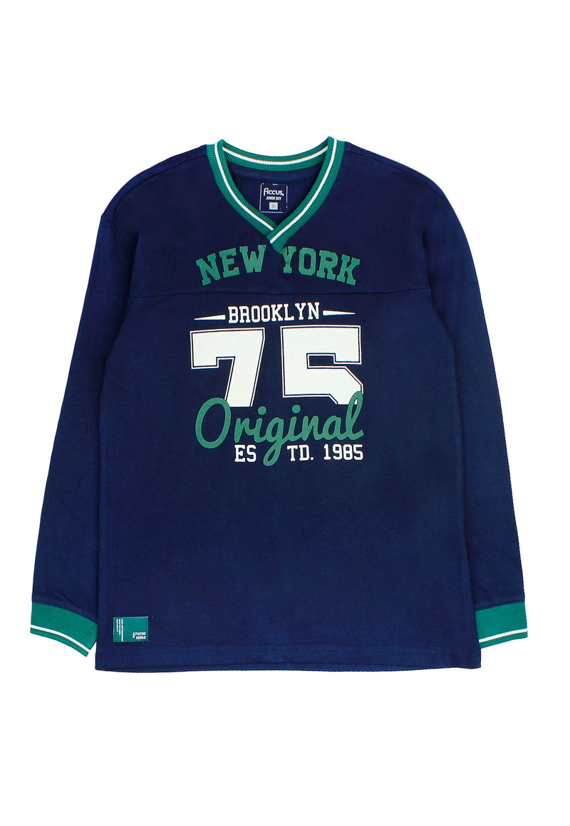 POLERA NIÑO SQUAD 2620329 AZUL - 1