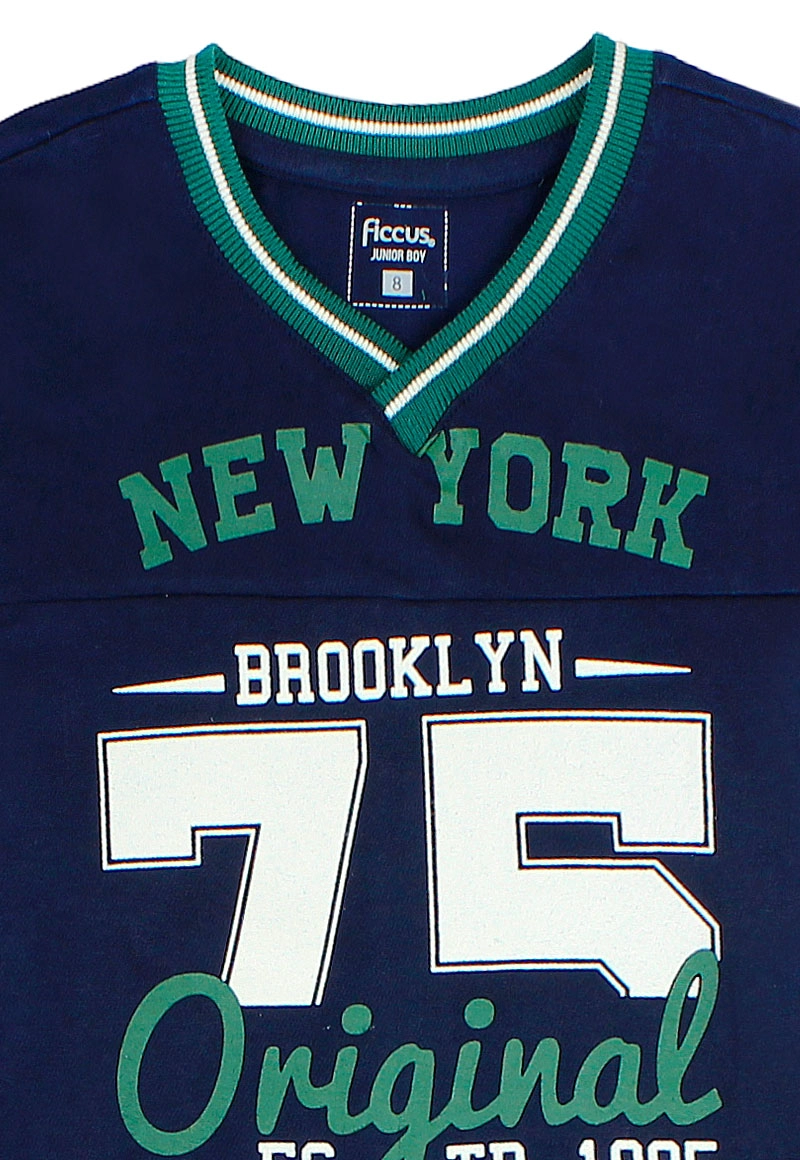 POLERA NIÑO SQUAD 2620329 AZUL - 3
