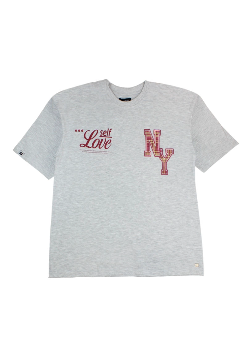 POLERA NIÑA SQUAD 2620427 GRIS MELANGE - 1