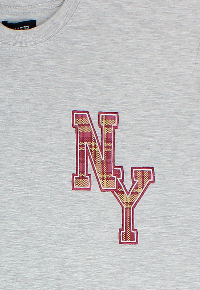 POLERA NIÑA SQUAD 2620427 GRIS MELANGE - 3