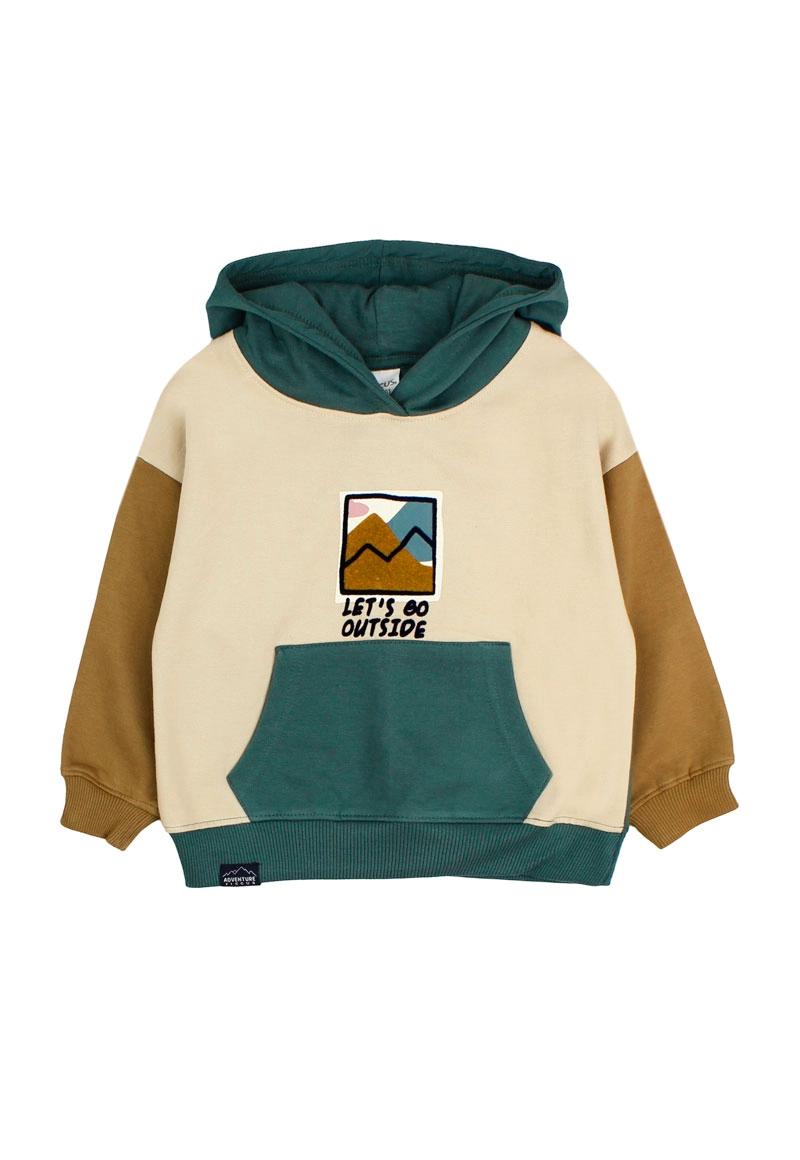 POLERON NIÑO ADVENTURE 2620243 GRIS MELANGE - 1