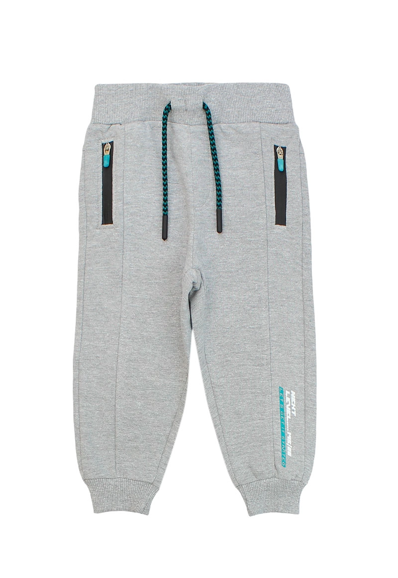 PANTALON BUZO NIÑO ATTITUDE 2620155 GRIS MELANGE - 1