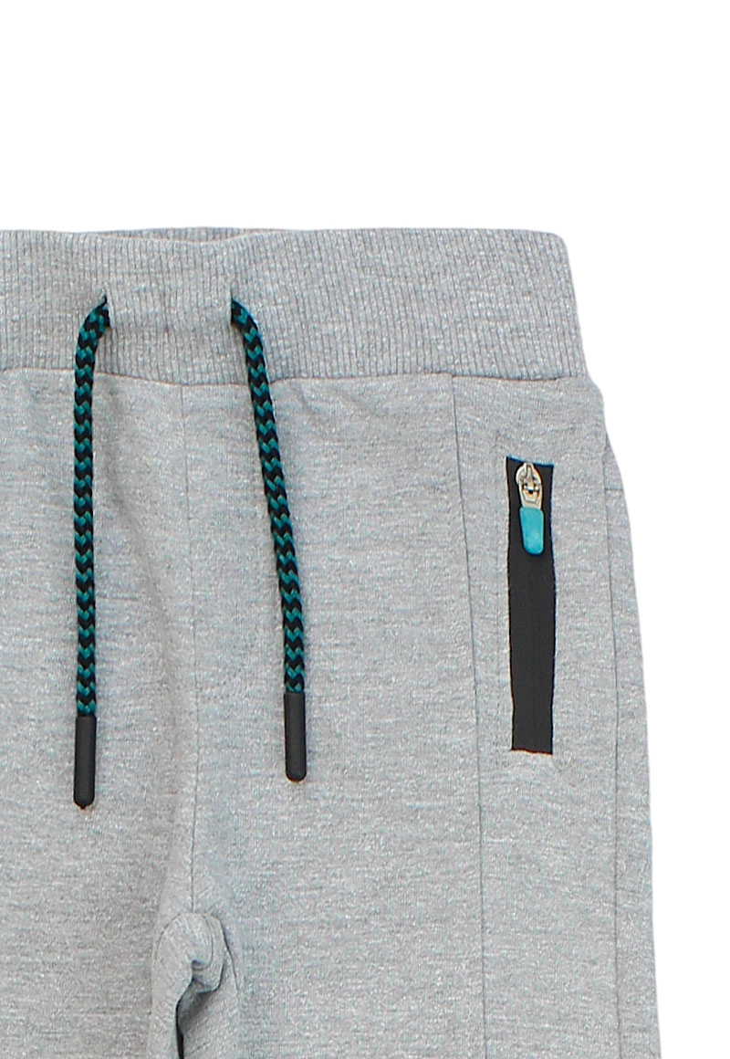 PANTALON BUZO NIÑO ATTITUDE 2620155 GRIS MELANGE - 3