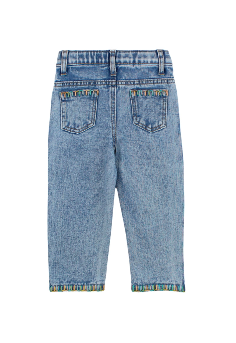 JEANS NIÑA ADVENTURE 2620191 AZUL - 2