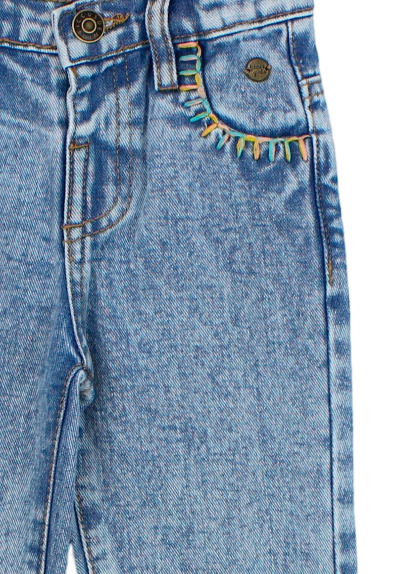 JEANS NIÑA ADVENTURE 2620191 AZUL - 3