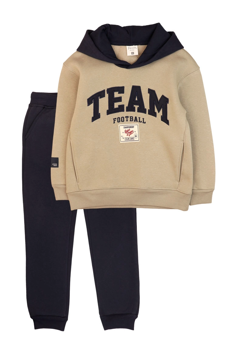 BUZO NIÑO SQUAD 2620256 GRIS - 1