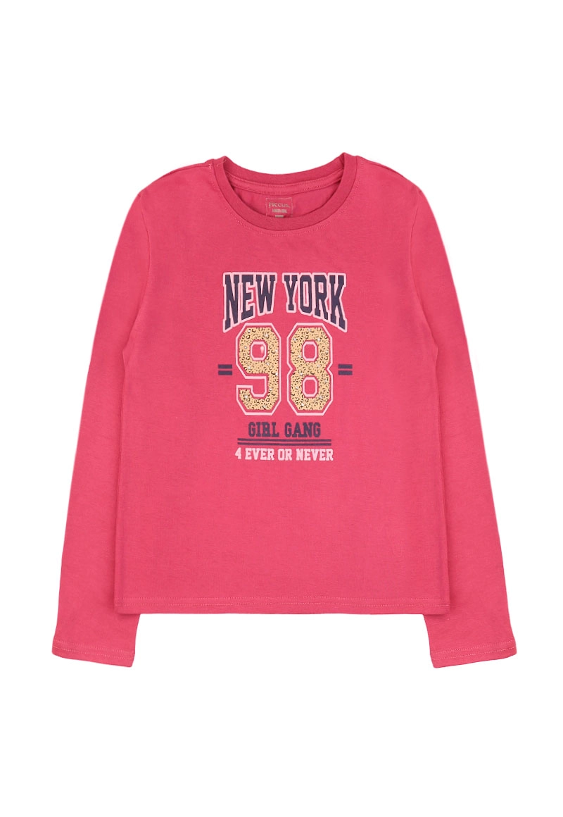 POLERA NIÑA SQUAD 2620353 MAGENTA - 1