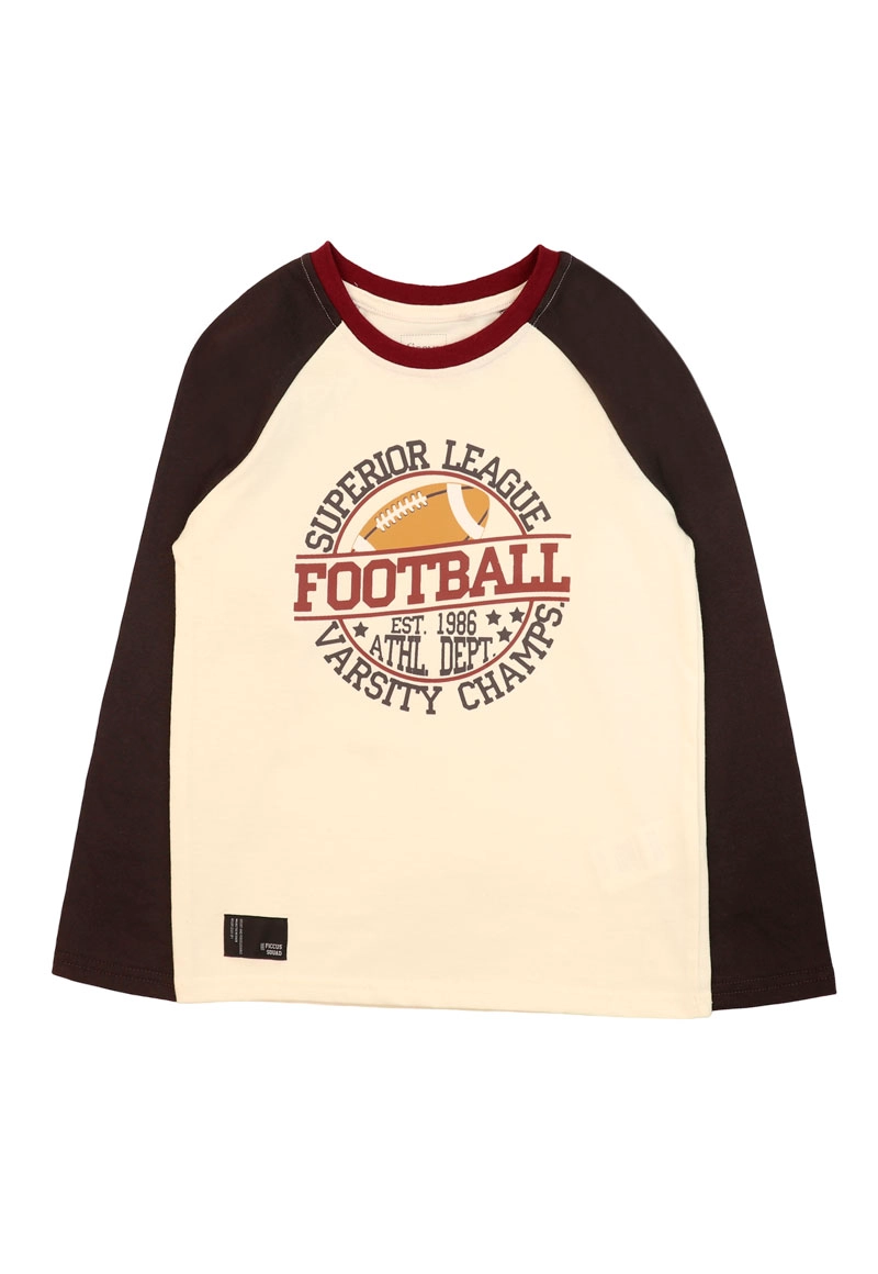 POLERA NIÑO SQUAD 2620224 GRIS MELANGE - 1